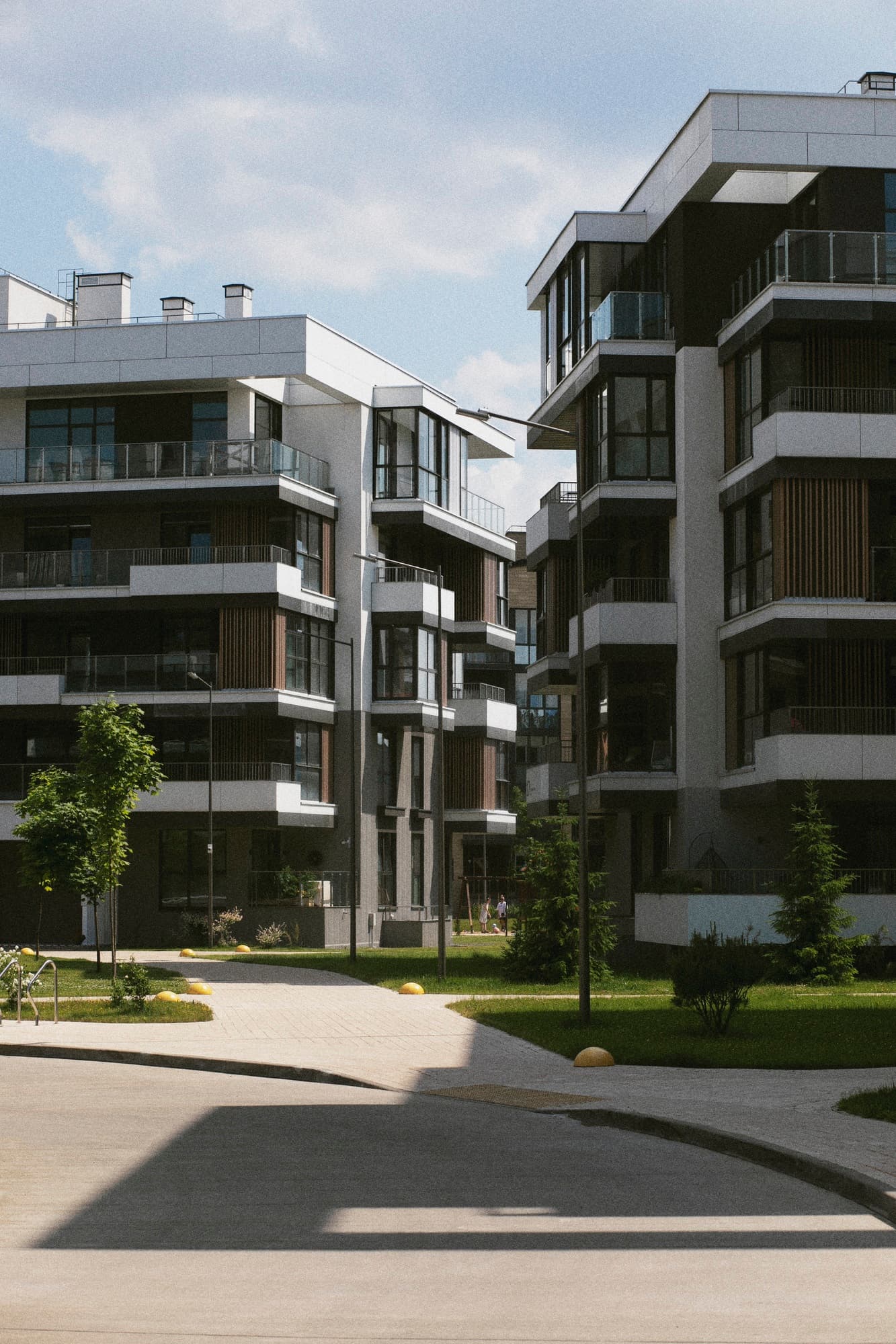 A newly built modern property